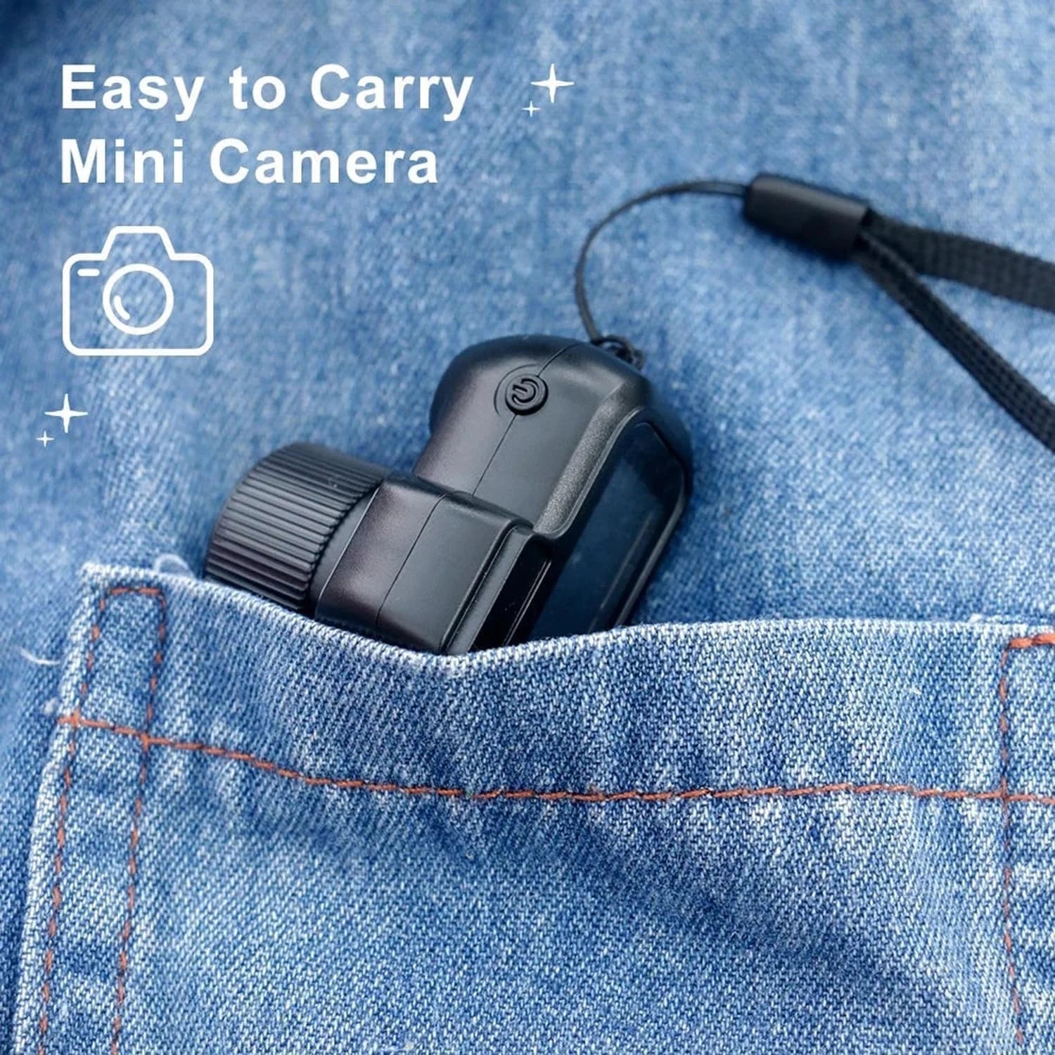 , Mini Camera Keychain, Mini , HD Mini Sport Camera, Key Chain Mini Camera, Portable Camera Keychain